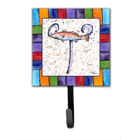 Jensendistributionservices Beach and Seafood Leash Holder Or Key Hook MI1706773